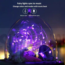 將圖片載入圖庫檢視器 USB LED String Light Bluetooth App Control 5m 50LED
