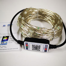 將圖片載入圖庫檢視器 USB LED String Light Bluetooth App Control 10m 100LED
